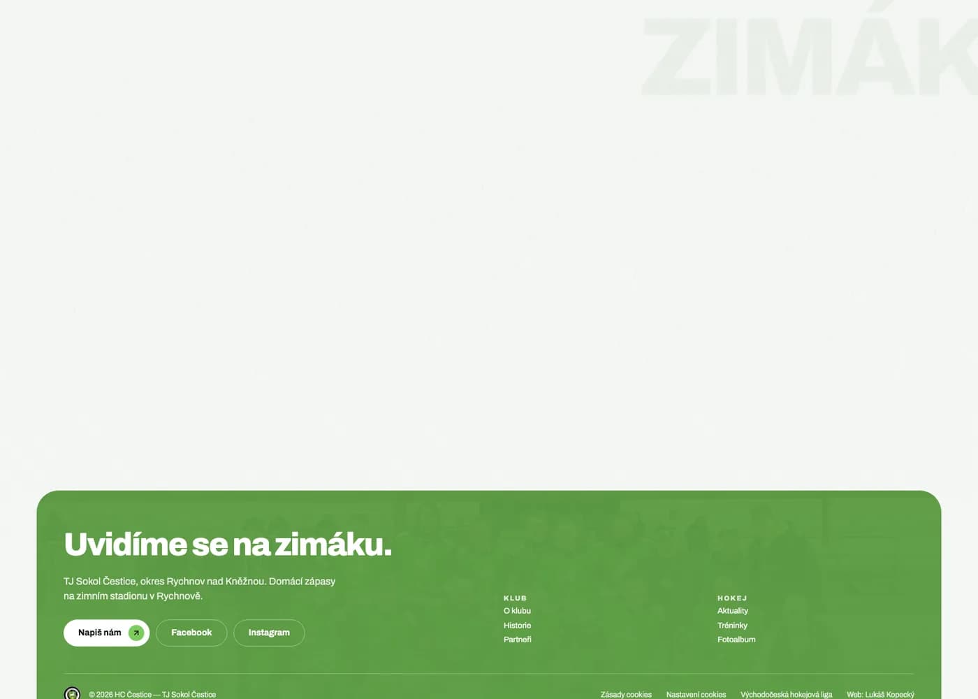 HC Čestice — screenshot 3