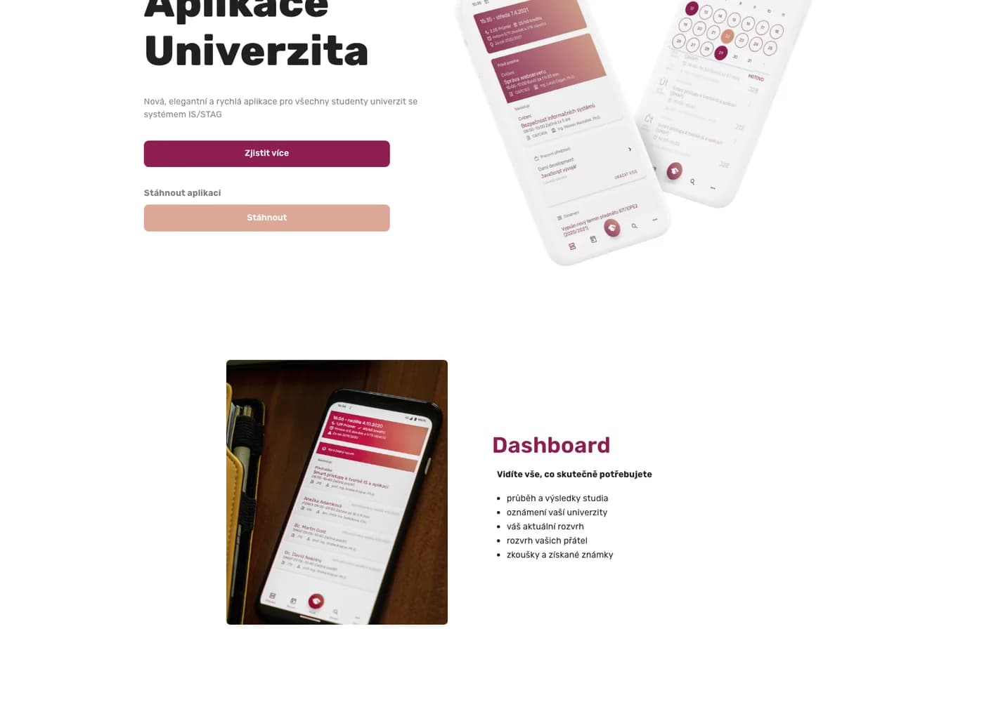 Univerzita.app — screenshot 3