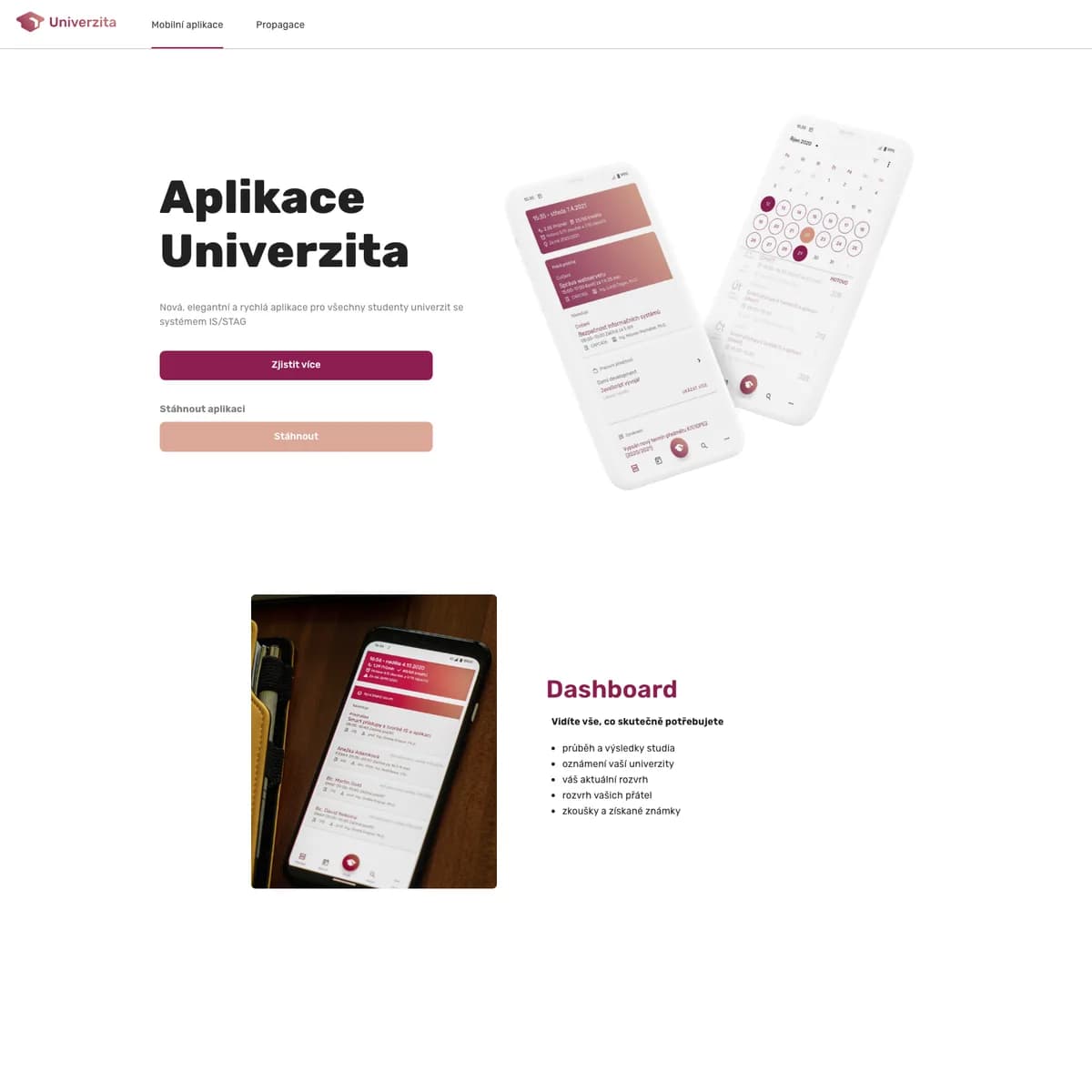 Univerzita.app — screenshot 4